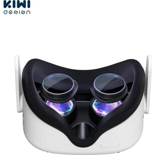 KIWI design For Oculus Quest 2 VR Eyeglass Anti-Blue Lens Frame Quick Disassemble Clip Lens Protection For Quest 2 Accessories
