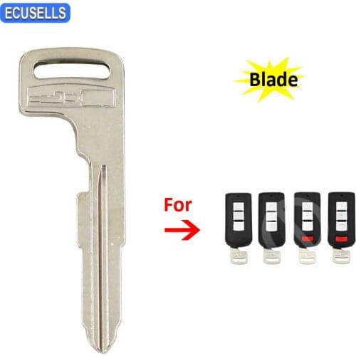 MIT11R Insert Key Smart Remote Key Blade Uncut Sheet Emergency Key Blade for Mitsubishi Lancer Outlander ASX