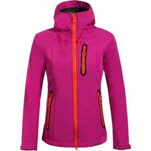 Soft Shell Women Coat Windbreaker Jacket Outdoor Ski Jacket Women Hiking Winter Jackets Travel Hunting Clothes Skiing Sports