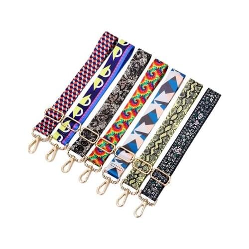 Nylon Colored Belt Bags Strap Accessories for Women PTgift Fashion Adjustable Shoulder Handbag Strap Decorative Accessories Bags