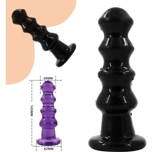 Huge Anal Beads Plug Sex Toy Silicone Butt Plug Prostate massager G Point Stimulator Dildo Butt Plug Sex Products For lesbian