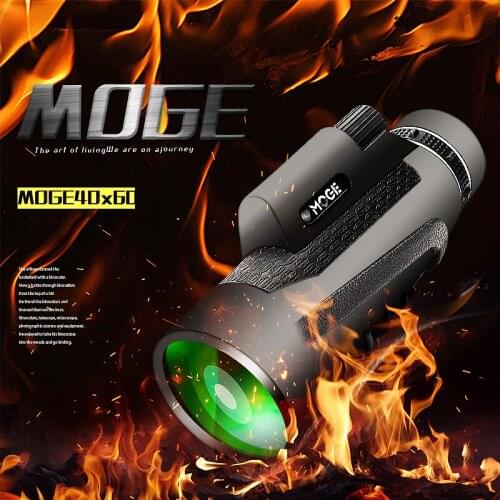 Portable Lll Telescope Military Night Vision Hd Professional Hunting Monocular 40x60 Powerful Binoculars High Quality Zoom