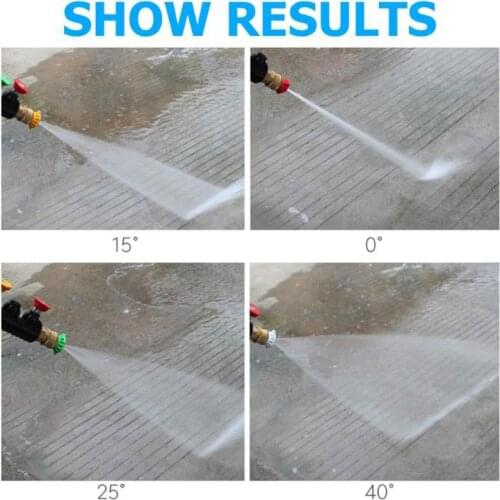 Car Washer Metal Water Sprayer Jet Lance with 5 Nozzles for Karcher K Series N84F