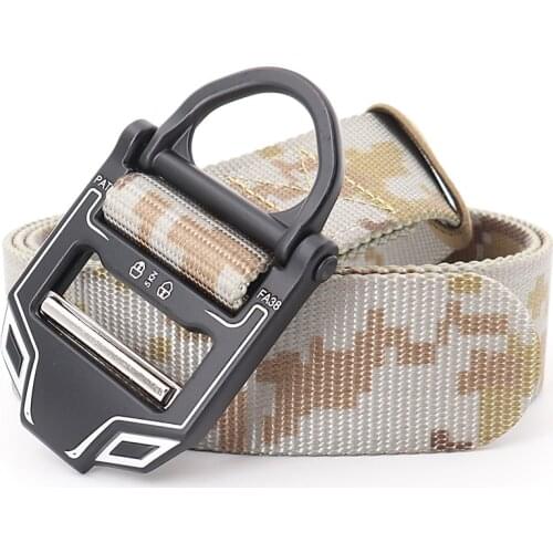 Unisex Outdoor Sports Tactical Belt Multifunctional High Quality Canvas New Luxury Male Female Jeans Army Designer Trouser Belt