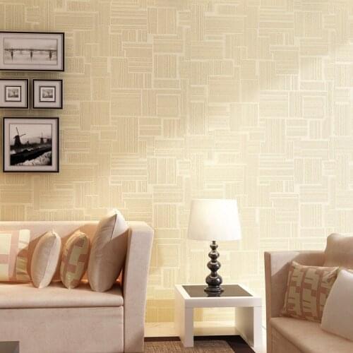 Beibehang Modern simple geometric figures vertical wall paper bedroom living room hotel clothing store simple green wallpaper