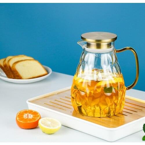 High Borosilicate Heat-resistant Glass Cold Water Bottle For Household Use