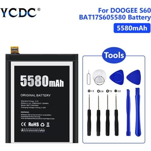 YCDC DOOGEE S60 Lite Phone Batteries
