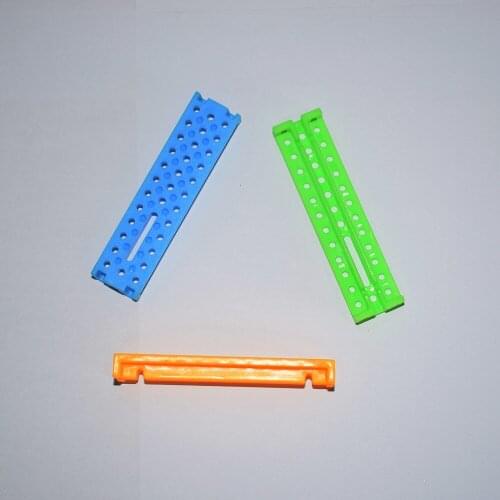10/100pcs plastic Door rail/model material/rc car robot DIY toy part/technology model parts/baby toys/scientific accessorie