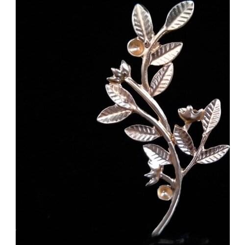 10 PCS Metal Tree Branch 32*56mm Diy Accessories Bride Hair Accessories Handmade Jewelry Making