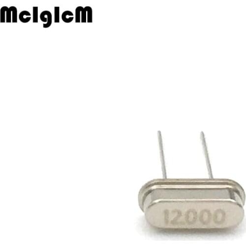 1000pcs hc-49s 12MHz 12.000mhz 20ppm 20pF quartz resonator