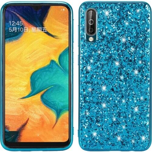 Shining Glitter Sequins Phone Case For Samsung Galaxy A20 A30 A50 A70 A20s A30s A50s A70s Bling Crystal Back Cover Soft Fundas