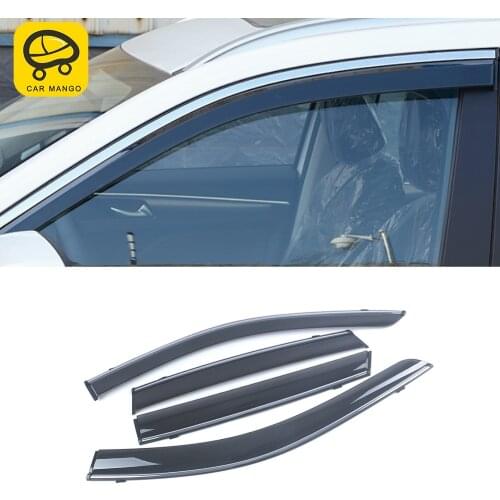 CarMango for Haval Jolion 2020-2021 Auto Car Window Sun Rain Shade Visors Shield Shelter Protector Frame Sticker Accessories