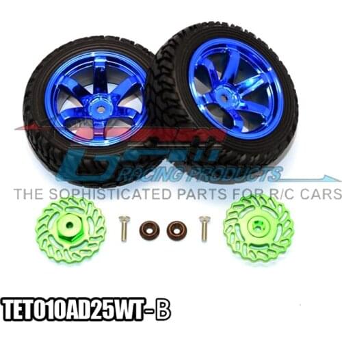 GPM 1/18 latrax SST Teton SST76044-1 4wd Short-course Truck Metal thickened 2.5MM brake disc + tire