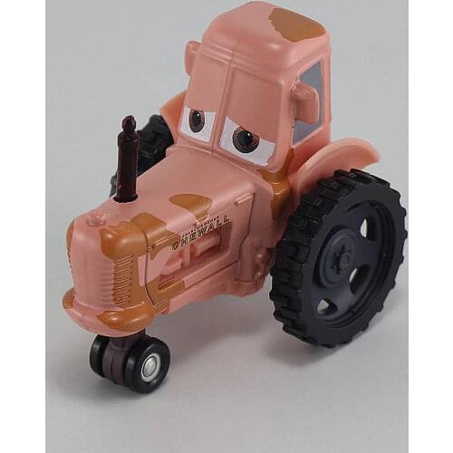 Disney Pixar Cars Tipping Tractor 1:55 Scale Diecast Metal Alloy Modle Cute Toys Car For Children Gifts Juguetes