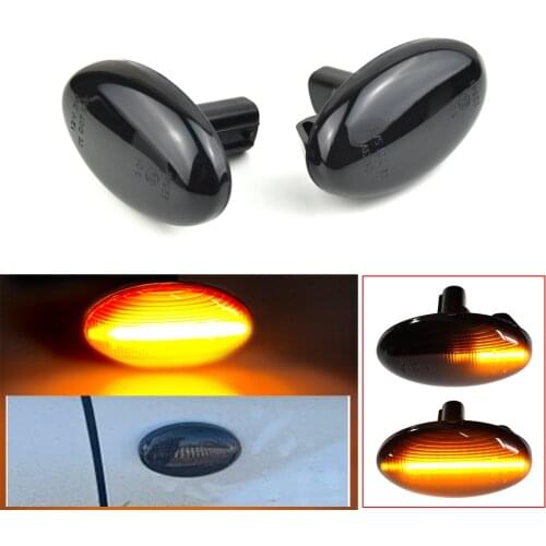 For Subaru Forester Liberty Impreza WRX Sti 2000-2007 1 Set Dynamic Led Side Marker Turn Signal Indicator Sequential Blink Light