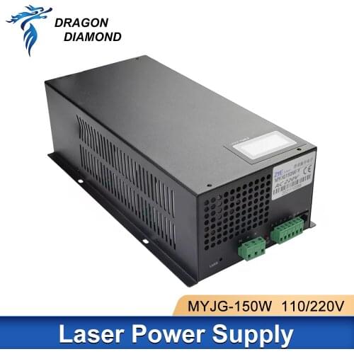 DRAGON DIAMOND 130-150W CO2 Laser Power Supply MY Series Laser Engraver For CO2 Laser Engraving Cutting Machine