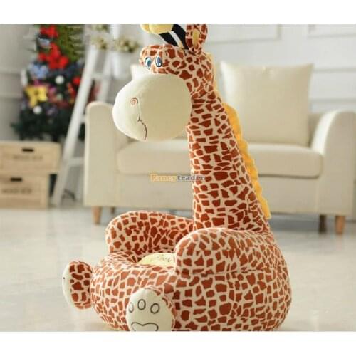 Fancytrader 85cm X 50cm Cute Big Soft Plush Stuffed Giraffe Sofa Tatami, 3 Colors Available, Nice Gift, Free Shipping FT50655