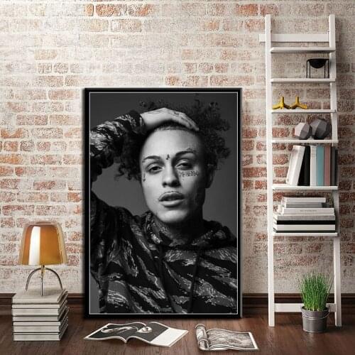 Lil Skies Rap Hip Hop Music Star Singer Art Canvas painting Poster Wall Home Decor Artwork quadro cuadros