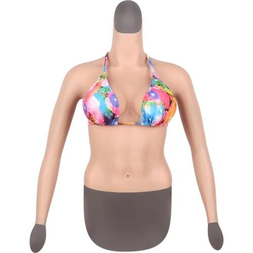 KnowU Fake Boobs D Cup Silicone Breast Forms Big Tits Nipples Enhancer Transvestite Crossdress Transgender Cosplay Drag Queen