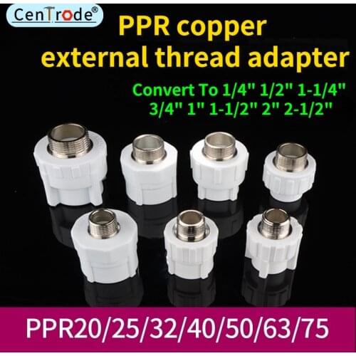 PPR50 / 63 / 75outer wire direct reducer reducer adapter PPR water pipe pipe fittings