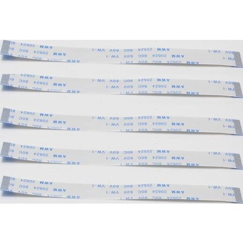 1PCS Flat flexible cable FFC FPC LCD cable 0.8mm pitch A Forward Length 200mm AWM 20624 80C 60V VW-1 34/32/30/28/26/24/26/18 Pin