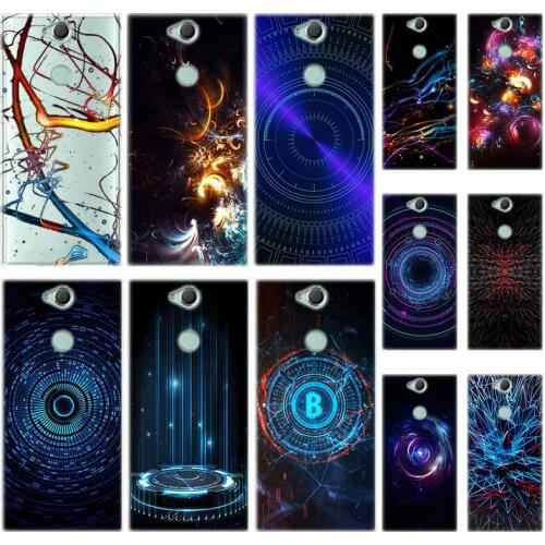 Creative arts Transparent Silicon TPU Case For Sony Xperia L1 L2 L3 X XA XA1 XA2 XA3 XZ XZ1 XZ2 XZ3 XZ4 Plus Compeact Cover