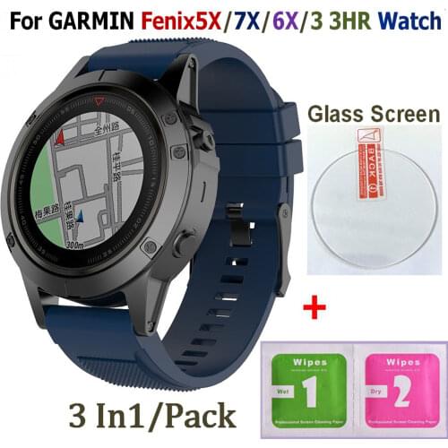 2 In1 COMLYO 26mm Quick Install Wrist Band For Garmin Fenix 5X Fenix 3/ Fenix 3 HR D2 Strap Watchband for Garmin Fenix 5X Watch