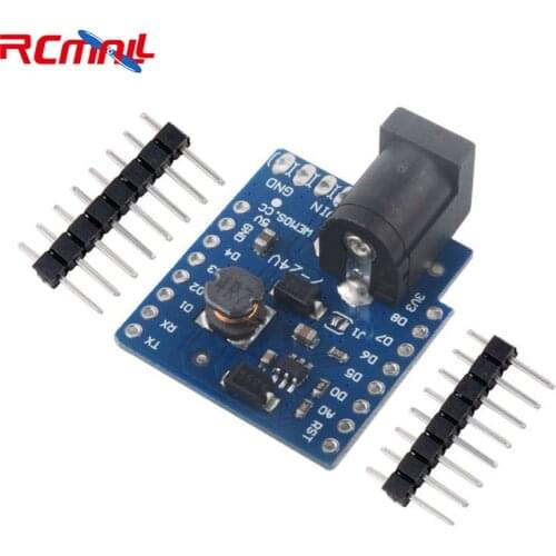 DC Power Shield V1.1.0 for WEMOS D1 mini Lite, DI mini V2.0.0, DI mini V1.0.0 RCmall FZ2782