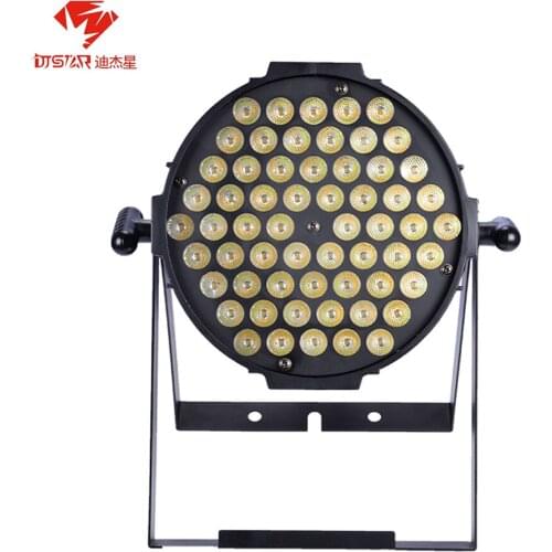 LED Aluminum Par 54x4W RGBW 4in1 Strobe Stage DMX Controller For Disco DJ Music Party Club Dance Floor Bar Darkening Stage Light