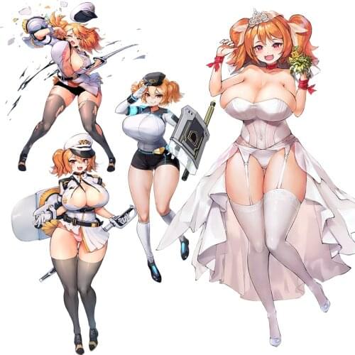 Three Ratels CA35 Hell dog Last Origin sticker For bike laptop Waterproof Car Accessories wall sticker decals