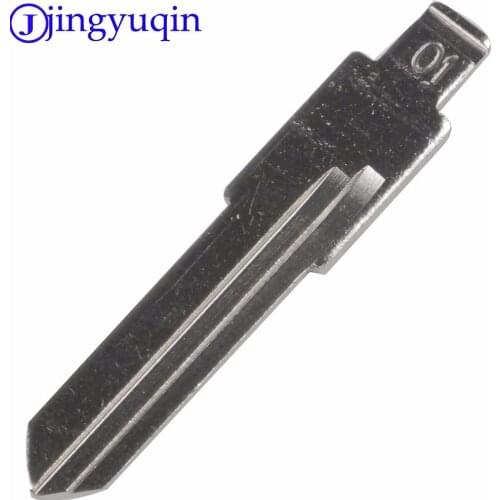 Jingyuqin New Car Replacement Accessories Remote Key Blade for VW Santana Jetta Golf for Audi 100 #01 Blank Key Uncut Blade