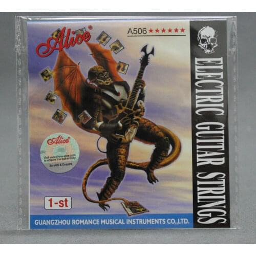 100pcs Hundred A506 Extra Light .008/.009/.010 inch Steel Electric Guitar Strings Single First 1-st