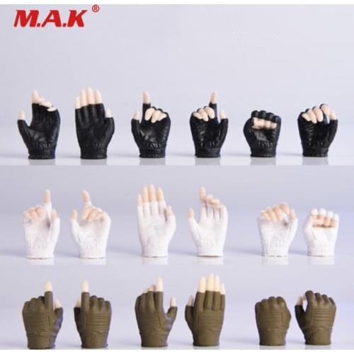 4 Colors 1/6 Scale Gloves Hand Type 2.0 Gun Hand Model for 12" PHICEN/TBleague Body Action Figures Doll Toys Accessories