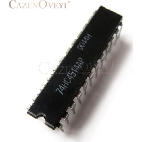 5pcs/lot 74HC4514AP 74HC4514 DIP-24 In Stock