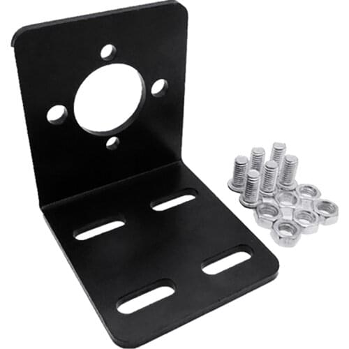 750 755 775 795 885 895 997 Motor Mounting Bracket High Torque 3MM Metal L-type Fixed Seat with M5 Screw Nuts NEW