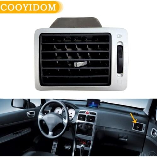 Car Left / Right Front Dash Center Console A/C Air Vent Outlet Grille Air Conditioner For Peugeot 307 CC 9634499077 9634498977