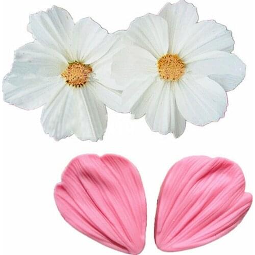 Free Shipping Fondant Cake Decoration Silicone Mold Chrysanthemum Petals Chocolate Mold Fondant Cake Decoration A607