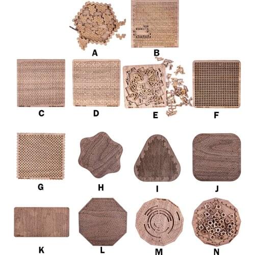 Decompression Impossible Puzzle Jigsaw Intelligent Teenager Adults Wooden Riddle Board Brain Training Difficulty Game Toy Gifts