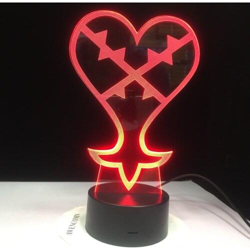 Color changing visual illusion LED lamp visual fashion toy 3D light Enterprise action figure kids gift Dropshipping Service