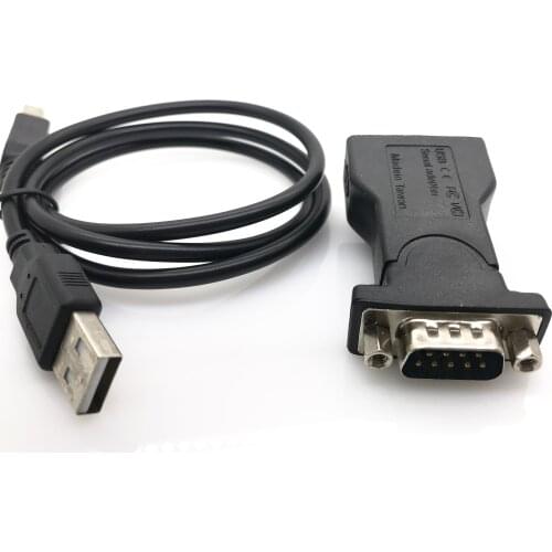 USB to RS232 Serial Port Adapter Connector 9-Pin DB9 Serial COM Port Adapter Converter Cable
