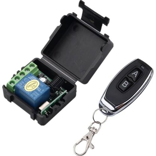 Kebidu 433Mhz Universal Wireless Remote Control Switch DC 12V 1CH relay Receiver Module RF Transmitter 433 Mhz Remote Controls