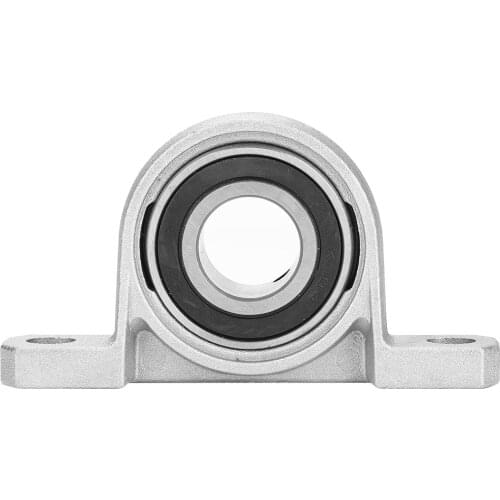 2Pcs 8 10 12 20mm Bearing Housing KP08 Ball Bearing Insert Shaft Support Roller Zinc Alloy Mounted Bearings Pillow Block Housing