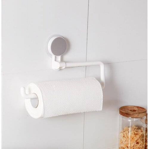 Kitchen Toilet Paper Holder Storage Rack Roll Paper Holder for Bathroom Towel Rack Tissue Rack Stand Shelf Home Organizer U3