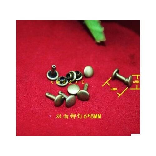 Hardware supplies 6MM*6MM rivet garment accessories DIY hand rivets