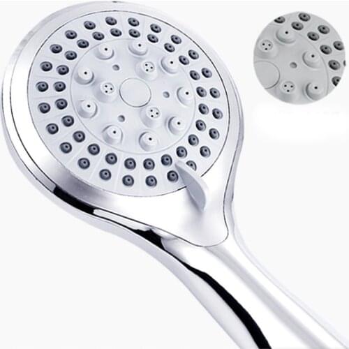 5 speed Adjustable Shower Head Large Panel High Quality Bathroom Shower Head Accessories Showerhead Hose Holder Set