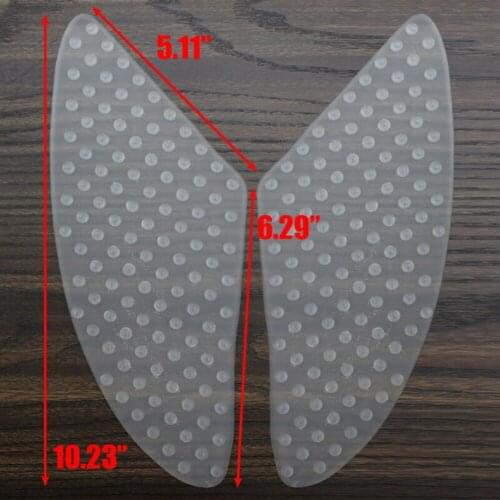 Anti Slip Tank Pad Sticker Transparent Gas Knee Grip Traction Protector Universal Motorcycle Accessories Automotive Goods