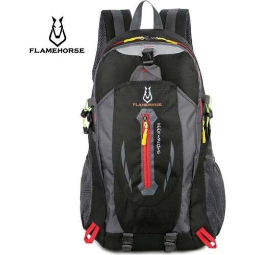 40L outdoor mountaineering backpack sports travel camping hiking hiking shoulder travel waterproof riding shoulder bag