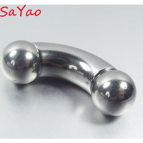 SaYao 1 Piece Big Size Stainless Steel Straight Barbell Rings Eyebrow Banana Curved Ear Piercing PA Ring Nipple Bar Lips