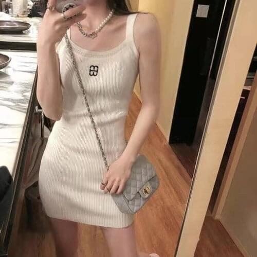 Suit Set Fashionable Knitted Dresses