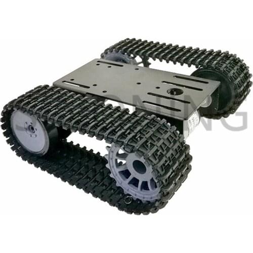 Smart Tank Chassis Tracked Chassis Remote Control Platform with Dual DC Motor for DIY Arduino